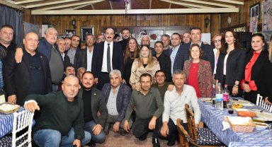 Kotan'dan muhtarlara yeni yıl ziyareti