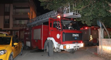 Okulun spor salonunun yandığı ihbarı, ekipleri harekete geçirdi