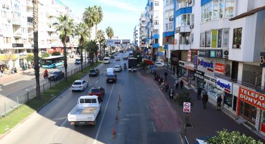 Trafikte otobüslere özel şerit uygulaması