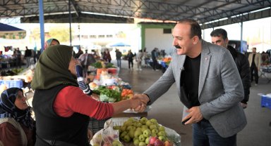 Başkan Kotan esnaf ziyaretlerine devam ediyor