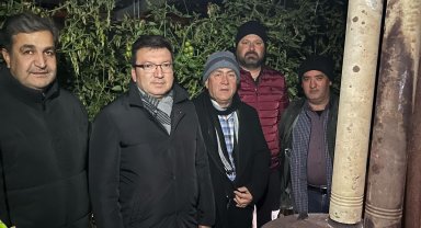 Kaymakam Şahin'den çiftçilere ziyaret