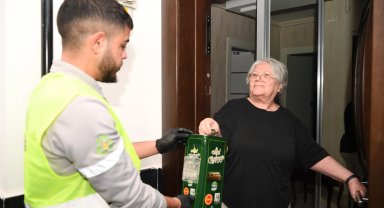 Konyaaltı Belediyesi atık yağları geri dönüşüm için topluyor