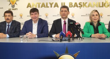 Antalya - AK Parti'de bayramlaşma Video eklendi