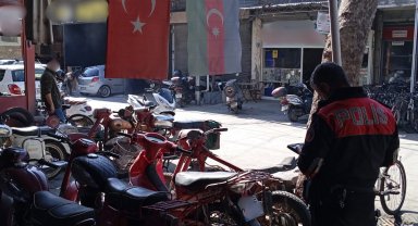 Antalya'da motosiklet denetimi