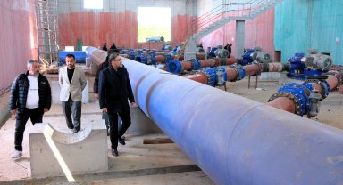 Başkan Kumbul içme suyu çalışmalarını inceledi