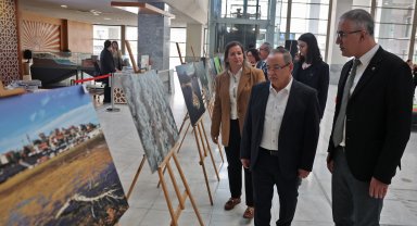 Büyükşehirde iklim değişikliği fotoğraf sergisi açıldı