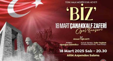 Çanakkale Zaferi'nin 110. yıl dönümüne özel konser