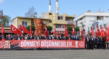 Gazipaşa'da Çanakkale şehitleri törenle anıldı