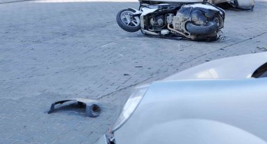Gazipaşa'da kaza: 1 yaralı