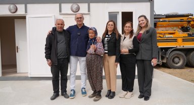 İhtiyaç sahibine konteyner ev desteği