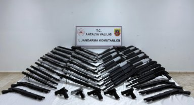 Jandarmadan ruhsatsız silah operasyonu