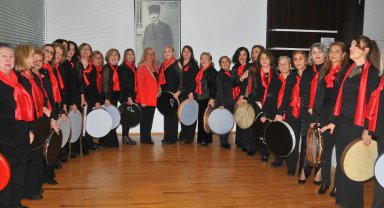 Kadınların bendir heyecanı