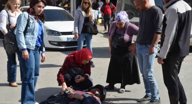 Motosikletler çarpıştı: 1 yaralı
