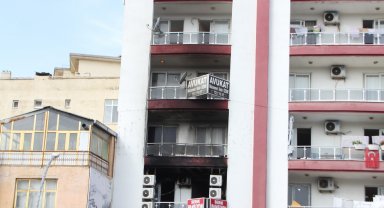 Pansiyonda yangın çıktı