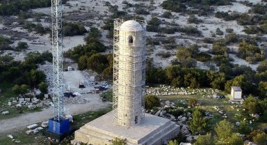 2 bin yıllık Patara Deniz Feneri'nin restorasyonu tamamlandı