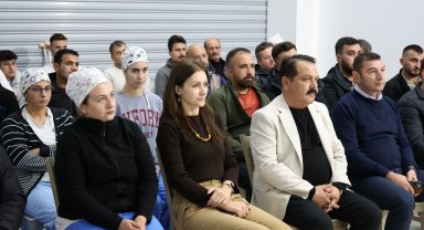 Halk Ekmek Fabrikası çalışanlarına iş sağlığı ve güvenliği eğitimi