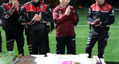 Kavga ihbarına giden polislere sürpriz