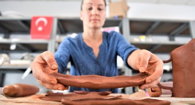 KONSEM kursiyerlerinden yıl sonu sergisi