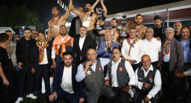 Serik'te yağlı güreş heyecanı