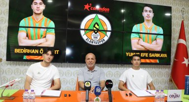 Alanyaspor, Bedirhan ve Yusuf Efe ile anlaşmaya vardı Görüntü eklendi