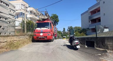 Apartman dairesindeki yangın söndürüldü