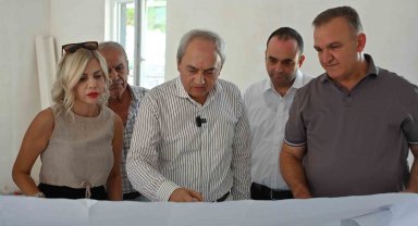 Başkan Kocagöz, 112 Acil İstasyonu'nun inşaatını denetledi