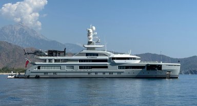 250 milyon dolarlık mega yat Kemer'de