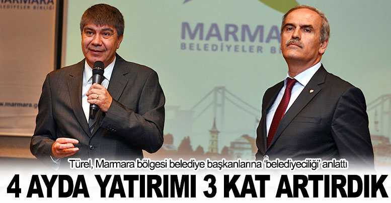 4 ayda yatırımı 3 kat artırdık