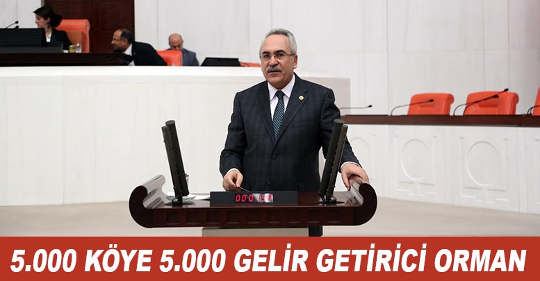 5.000 KÖYE 5.000 GELİR GETİRİCİ ORMAN