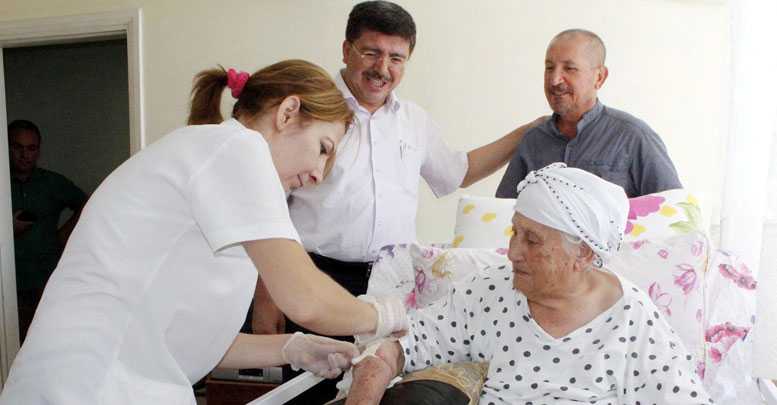 6 bin kişiye evde hizmet