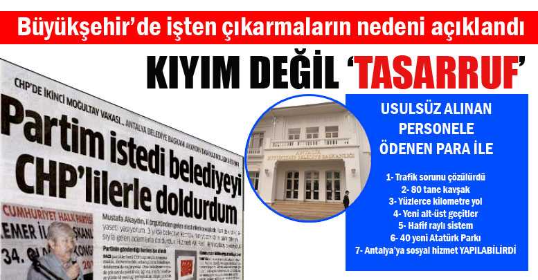 80 KAVŞAK PARASI ‘YANDAŞ’A MAAŞ OLARAK VERİLMİŞ