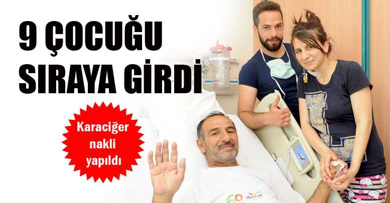 9 ÇOCUĞU SIRAYA GİRDİ