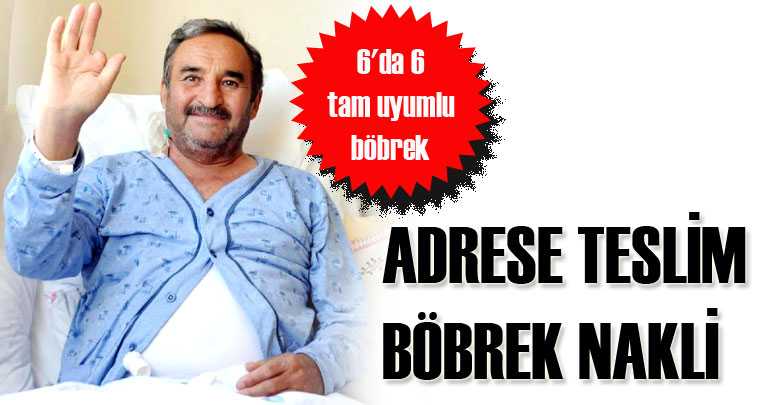 ADRESE TESLİM BÖBREK NAKLİ