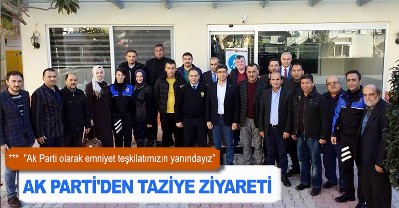 Ak Parti'den taziye ziyareti
