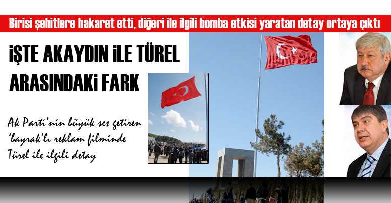Akaydın o bayrağı şikayet bile etmişti