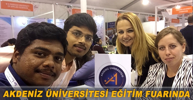 Akdeniz Üniversitesi eğitim fuarında