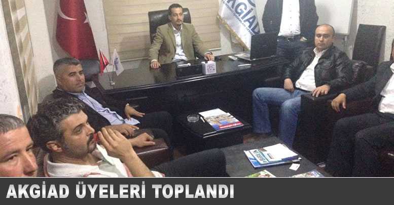 AKGİAD üyeleri toplandı