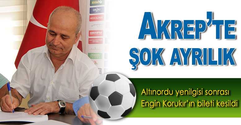 Akrep’te şok ayrılık
