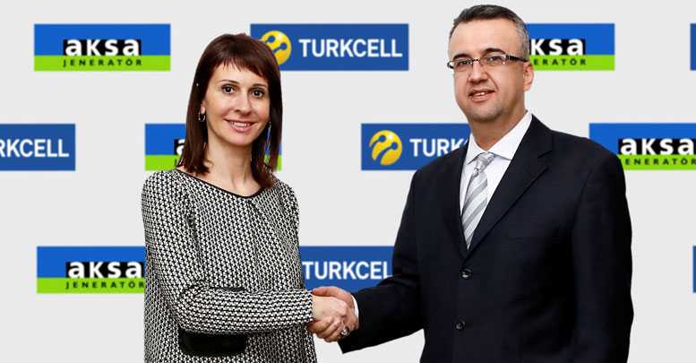 Aksa jeneratörleri Turkcell’li oldu