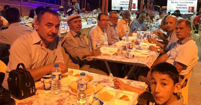 Akseki’de iftar sofraları