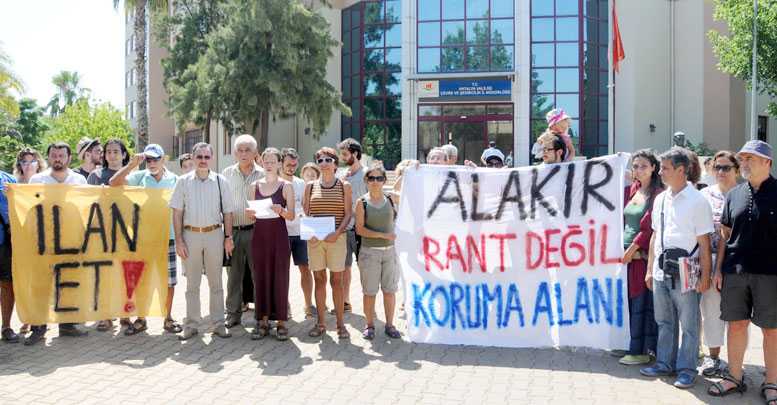 Alakır için 12 bin 612 imza