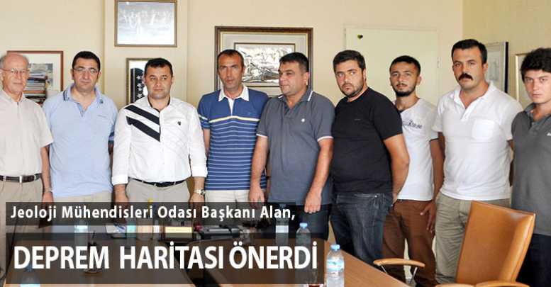 Alan, deprem haritası önerdi