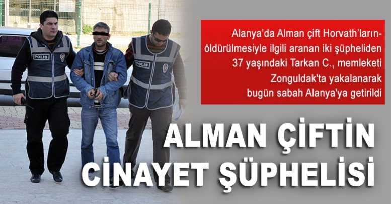 Alman çiftin cinayet şüphelisi