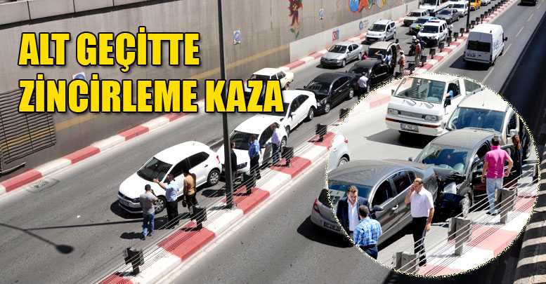 ALT GEÇİTTE KAZA