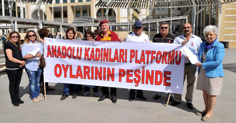 Anadolu Kadınları Antalya’da seçim iptal edilsin istiyor