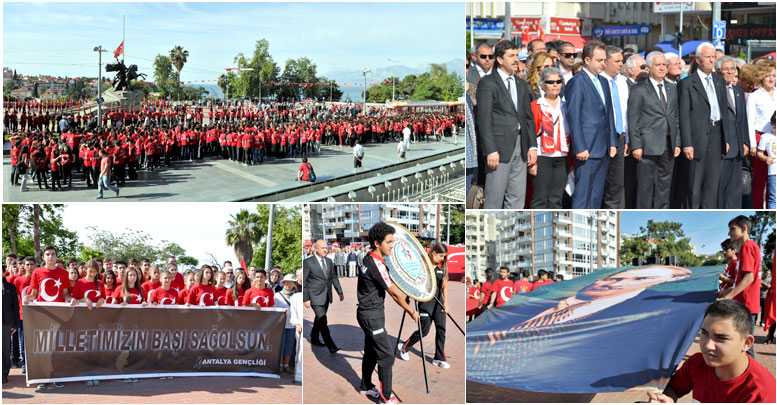 ANTALYA’DA BURUK KUTLAMA