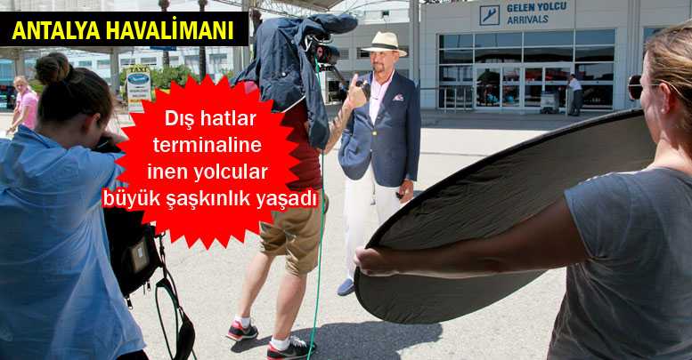Antalya’da film çekimi