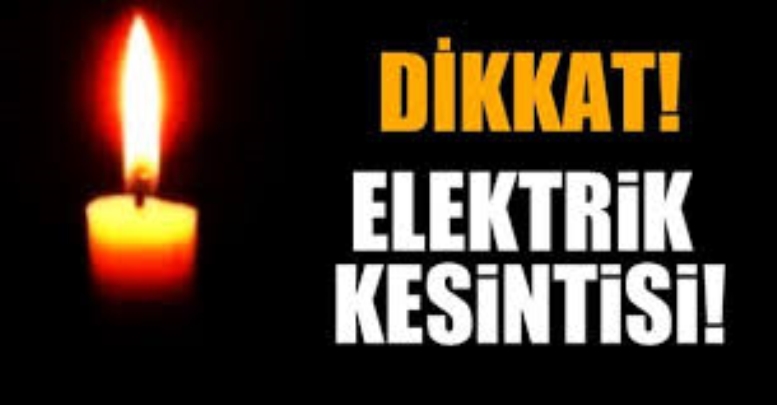 Antalya’da planlı elektrik kesintisi uyarısı