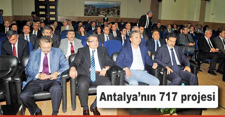 Antalya’nın 717 projesi