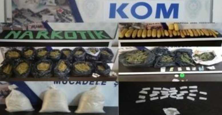 Antalya Polisinden Uyuşturucu Operasyonu